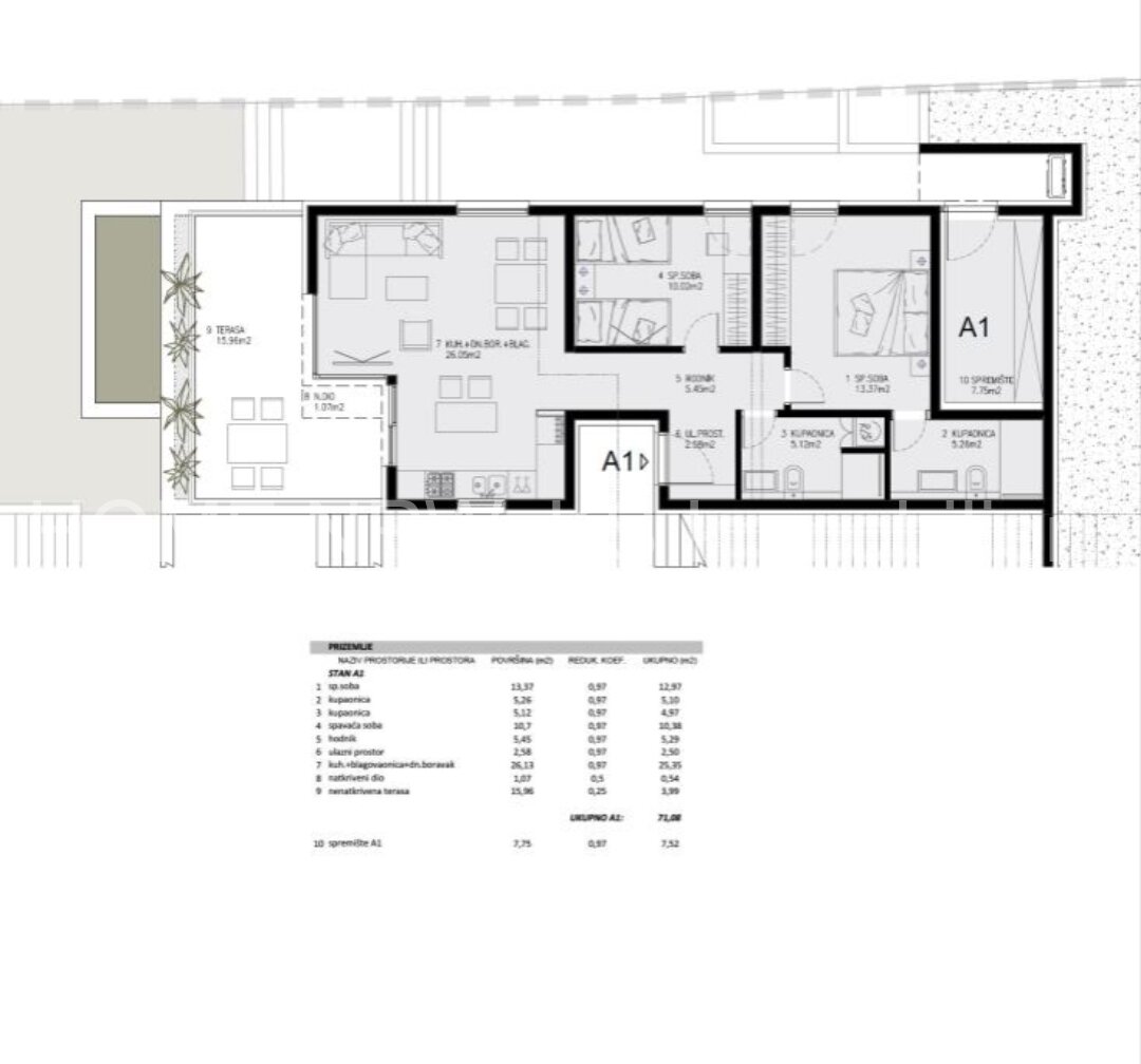 Die Perle an der Adria! Wohnung 200m (A1) vom Strand in Primošten