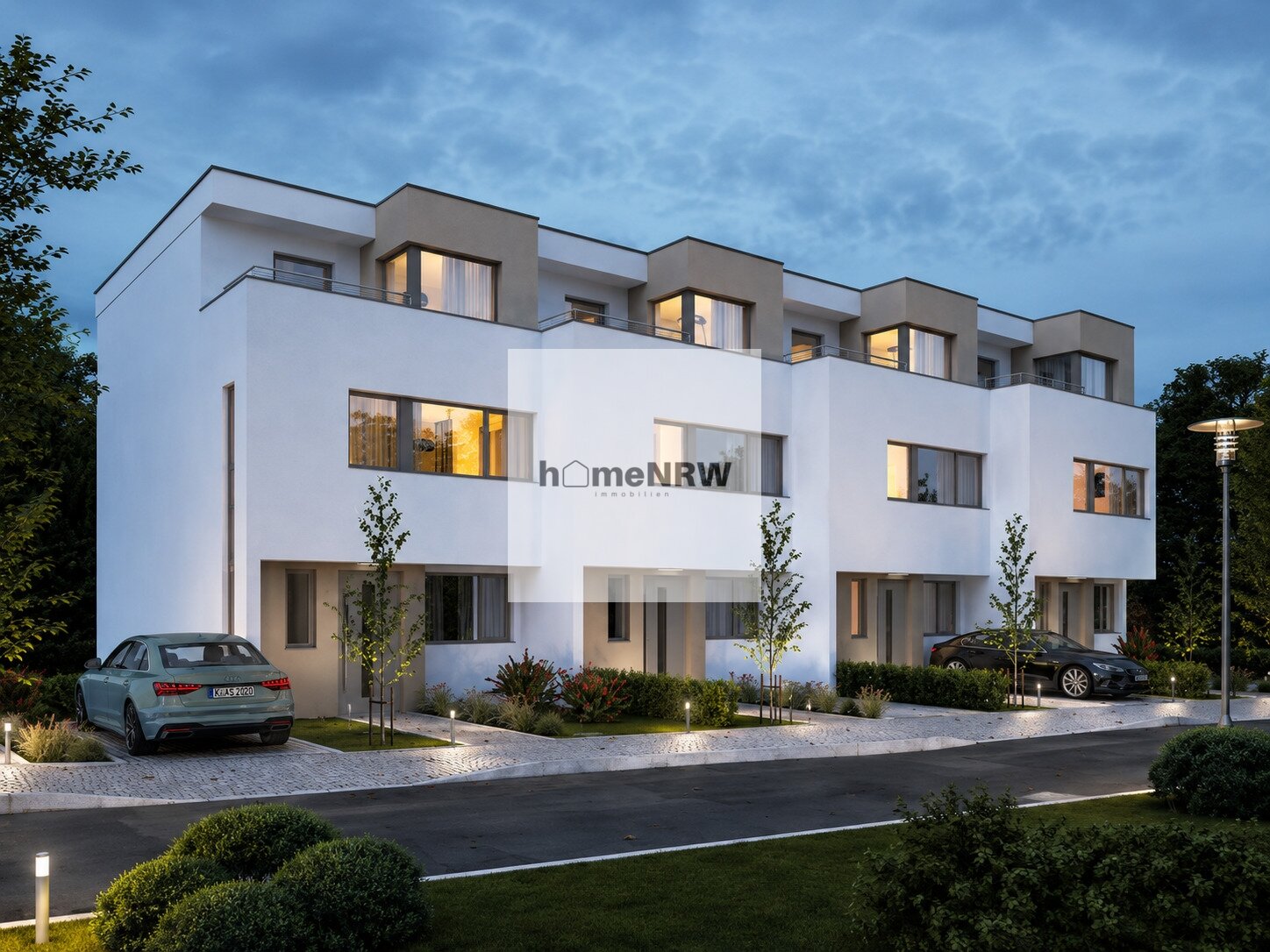Exklusives Neubau-Endhaus I 216 m² Grundstück I KfW-55